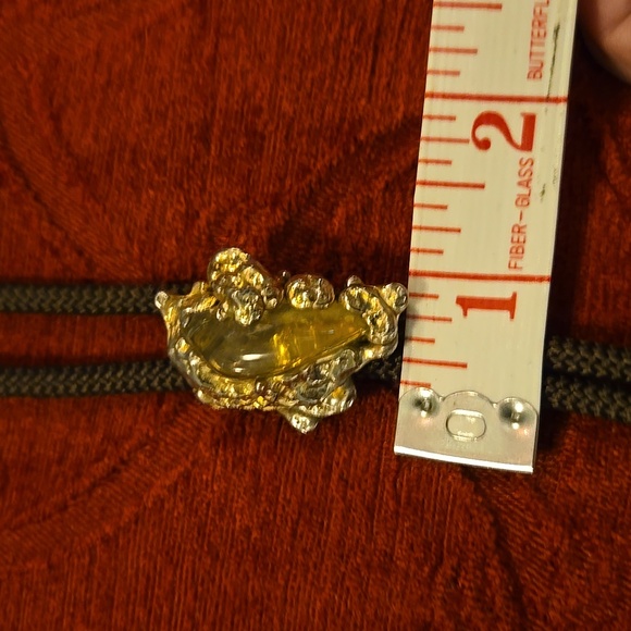 Faux Gold Nugget Bolo - Picture 6 of 6